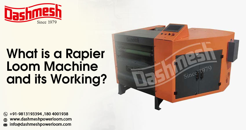 Rapier Loom Machine Manufacturers in India