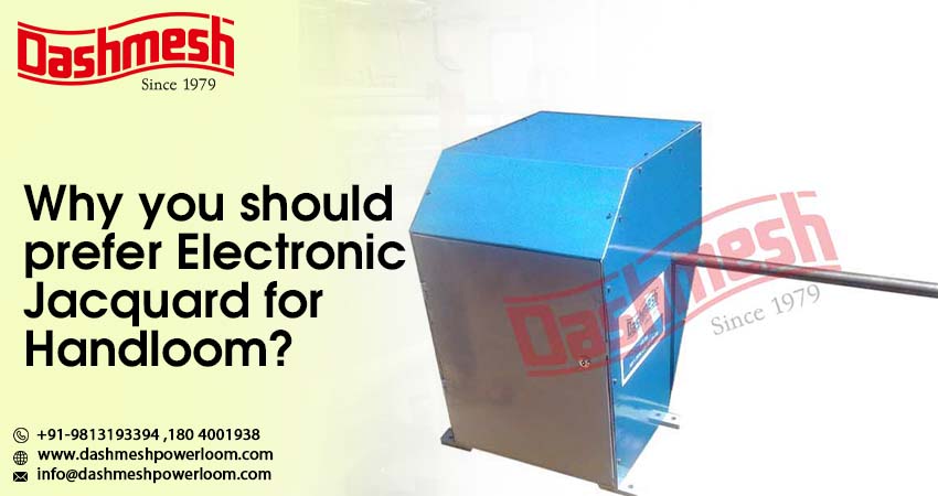 Electronic Jacquard for Handloom