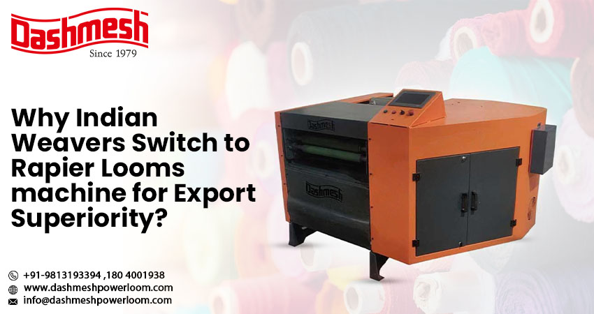 Rapier Loom Machine Manufacturers