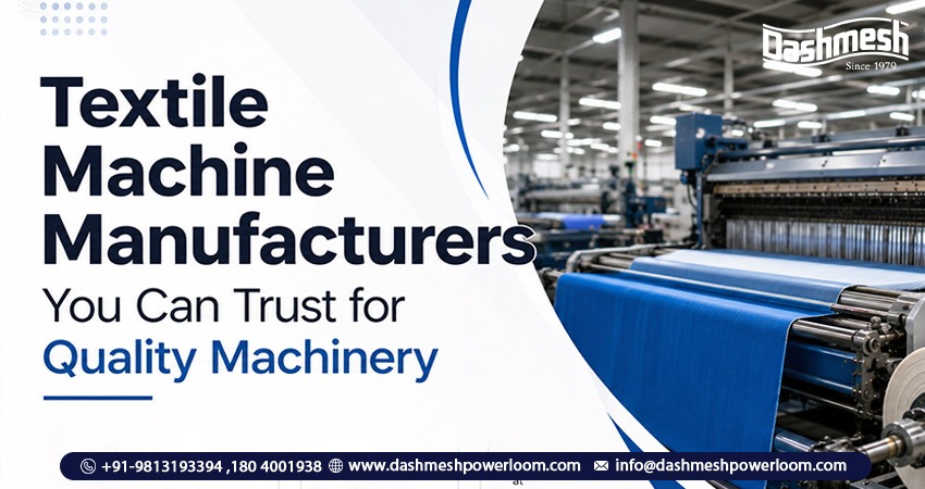 Textile Machine Manufacturers