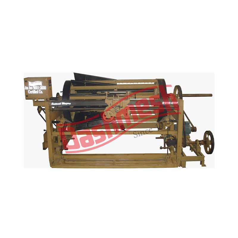 Narrow warping machine